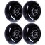 AOWISH 64mm インラインスケートホイール 64mm x 24mm ローラーホッケー交換用ホイール ベアリング付き ローラーボードバッグ 荷物スーツケース 水漕ぎシート 安定した休息用木製旋盤用 (4個パッ 1,884円