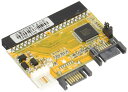 変換名人 M/B上のIDE → SATA(×2)変換アダプタ IDE-SATAIM/2