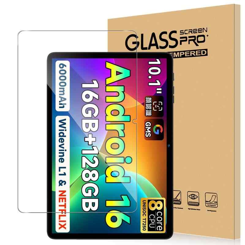 For Bmax I10 Plus/SVITOO P10/Wpawa HT10 フィルム 10.1インチ Greerass Bmax アンドロイド 16 タブレット 10インチ 対応 フィルム 強化ガラス 高透過率 高感度タッチ 硬度9H 指紋防止 Grの商品画像