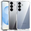 ORANGA Galaxy S25 ケース クリア 耐衝撃 TPU+PC 米軍MIL規格取得 黄ばみなし レンズ保護 ストラップホール付き ギャラクシー S25 カバー Crystal Series