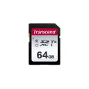 トランセンド SDカード 64GB UHS-I U1 V10 Class10 (最大転送速度100MB/s)【データ復旧ソフト無償提供】TS64GSDC300S-E2【】(2)