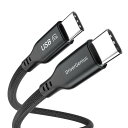 DriverGenius 1.8m 240W (48V/5A) USB-C & USB-C PD3.1/3.0 対応 超急速充電ケーブル - ナイロン編組 | UC240-U2(2)