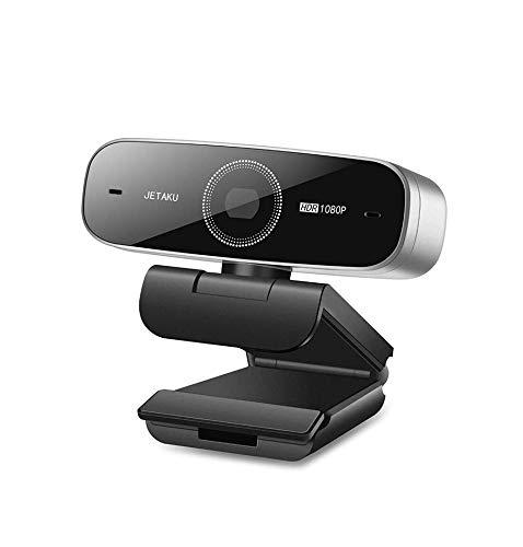 JETAku ウェブカメラ 60fps 在宅勤務 Webカメラ 自動焦点 美顔機能 1080P フルHD 200万画素 マイク内蔵 ビデオ通話 skype会議 オートフォーカス コンピューター用 タブレット XboxOne PC TV Boxサポート M