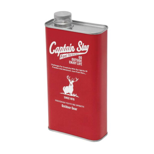 キャプテンスタッグ(CAPTAIN STAG) アウトドア 燃料入れ パラフィンオイル用 ブリキ缶 700 レッド UM-1641 キャプテンスタッグ(CAPTAIN STAG) アウトドア 燃料入れ パラフィンオイル用 ブリキ缶 700 レッド UM-1641