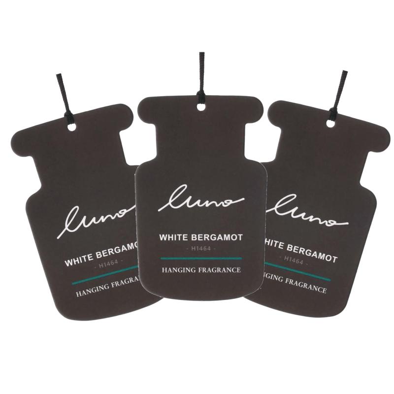 カーメイト(Carmate) 車用 部屋用 吊り下げ 消臭 芳香剤 3枚セット 【 ホワイトベルガモット 】 ルーノ..