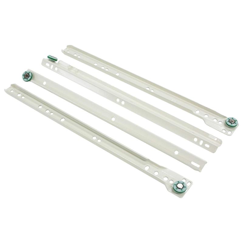 Rakuten - 和気産業(Waki Sangyo) スライドレール 底付けローラーレール 350mm 2本入(ペア) WS3835