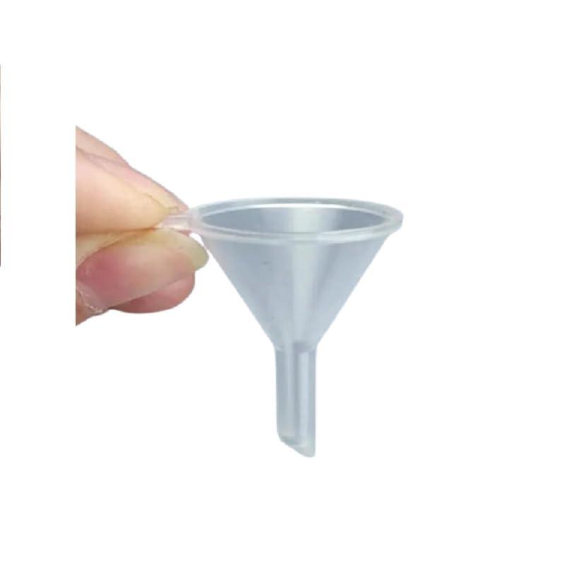 ミニ じょうご 漏斗 詰め替え 移し替え 小型ミニボトル プラスチック アロマオイル 香水 液体充填 実験..