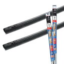 【 】PIAA(ピア) ワイパー替えゴム 車種専用セット 【エクセルコート】 シリコンゴム 2本入 (500mm+350mm) トヨタ ピクシスエポック/日産 ...