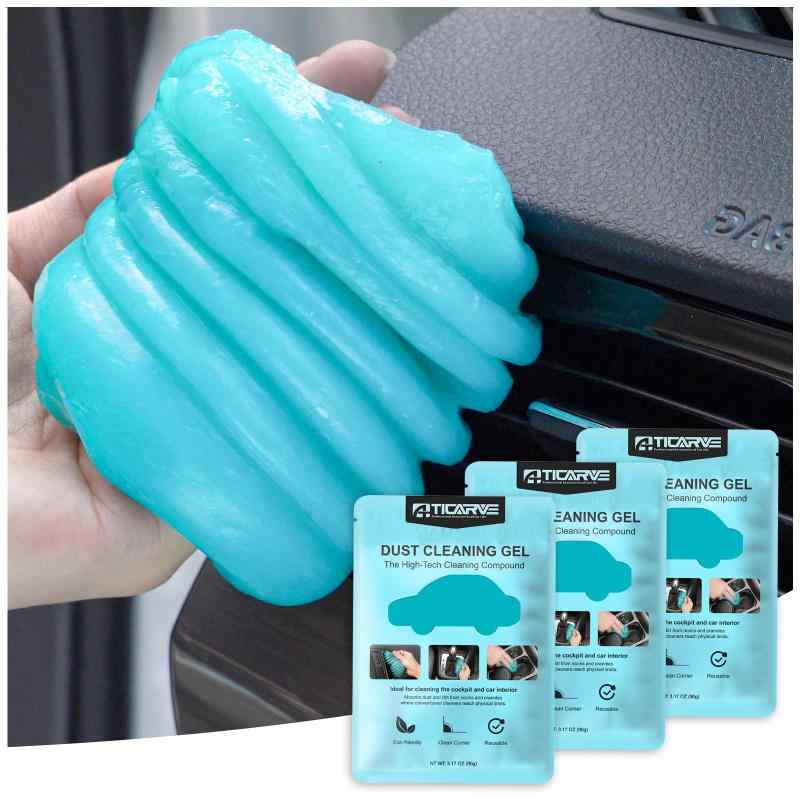 TICARVE ジェルクリーナー 車内清掃 スライム掃除 隙間掃除 車内ホコリ取り パソコン キーボード 掃除 ..