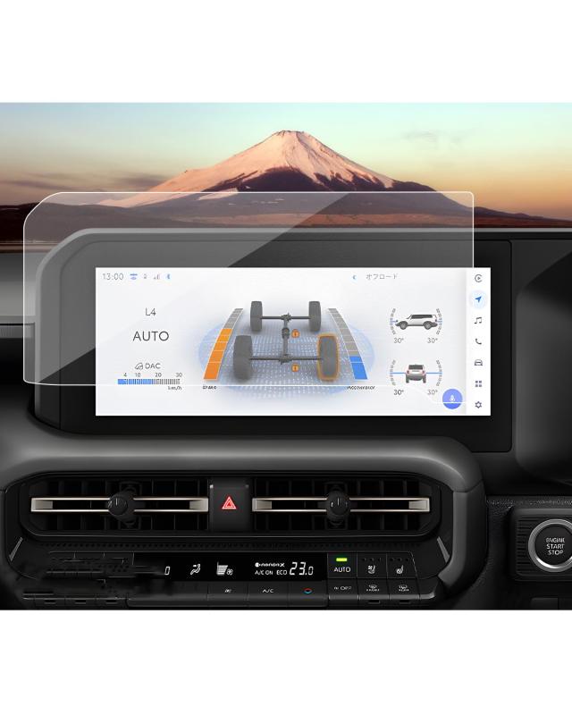 SXCY 新型 ホンダ トヨタ ランドクルーザー250 12.3インチ ナビフィルム TRJ250W/GDJ250W マットガラス..