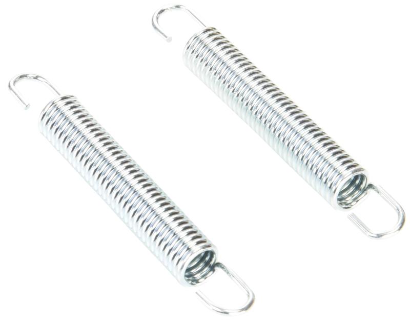 Rakuten - キタコ(KITACO) マフラースプリングセット(EX/10×75mm) 汎用 2本1セット シルバー 542-9999000