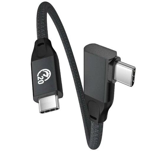UseBean USB Type C ケーブル L字型 0.2M, 4K/60Hz 映像出力 USB 3.2 Gen 2X2 20Gbpsデータ転送 PD対応100W超急速充電 タイプc充電ケーブル iPhone 15, MacBook, iPad mi UseBean USB Type C ケーブル L字型 0.2M, 4K/60Hz 映像出力 USB 3.2 Gen 2X2 20Gbpsデータ転送 PD対応100W超急速充電 タイプc充電ケーブル iPhone 15, MacBook, iPad mi