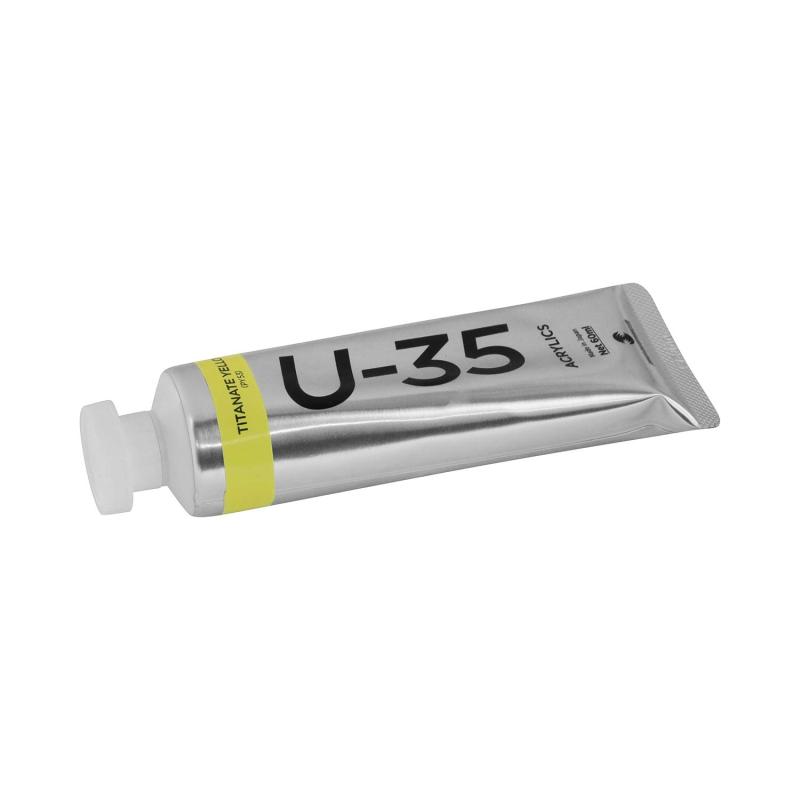 Rakuten - ターナー色彩(Turner Color) U-35アクリリックス チタネイトイエロー 60ml UA060102
