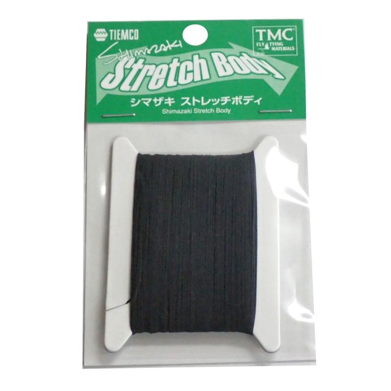 ティムコ(TIEMCO) フライマテリアル シマザキ ストレッチボディ ナチュラルブラック #10