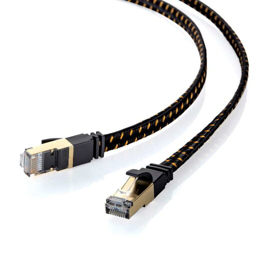 サンワサプライ(Sanwa Supply) LANケーブル CAT8 メッシュフラット 40/25Gbps/2000MHz ギガビット イーサネットケーブル RJ45コネクタ ツメ折れ防止 (2m) ブラック KB-T8MEFL-02BK サンワサプライ(Sanwa Supply) LANケーブル CAT8 メッシュフラット 40/25Gbps/2000MHz ギガビット イーサネットケーブル RJ45コネクタ ツメ折れ防止 (2m) ブラック KB-T8MEFL-02BK