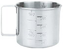 三能ジャパン食品器具 計量カップ 200ml 製パン 製菓 業務用 家庭用 ステンレス SN4715 シルバー