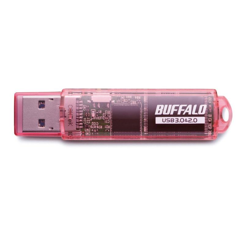 オールインストアのバッファロー BUFFALO USB3.0対応 USBメモリ スタンダードモデル 32GB ピンク RUF3-C32GA-PK｜アングル3