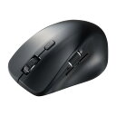 サンワサプライ 静音Bluetoothマウス(サイドホイール付き・5ボタン・ブラック) MA-BBS523BK(2)