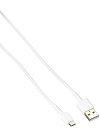 バッファロー BUFFALO USBmicroBケーブル スリム 3.0m ホワイト BSMPCMB130WH(2)
