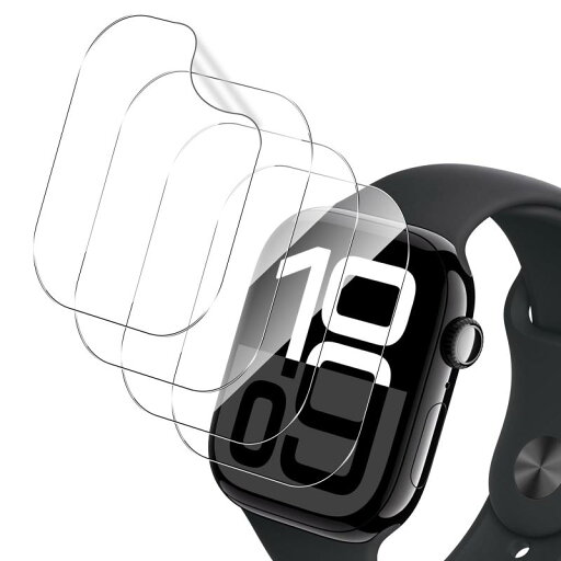 【4枚セット】For Apple Watch Series 10 46mm フィルム TPU素材 柔らかい 24時間自動修復技術 高透過率 高感度 Greerass アップルウォッチ 保護フィルム 衝撃吸収 飛散防止 指紋防止 撥水撥油 液晶保護 A 【4枚セット】For Apple Watch Series 10 46mm フィルム TPU素材 柔らかい 24時間自動修復技術 高透過率 高感度 Greerass アップルウォッチ 保護フィルム 衝撃吸収 飛散防止 指紋防止 撥水撥油 液晶保護 A