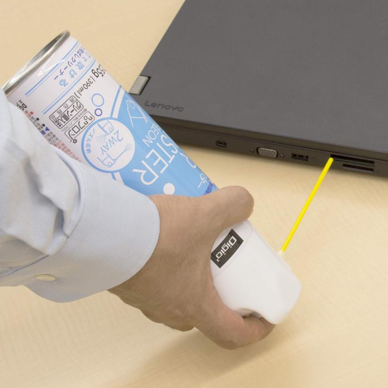 Digio2 エアダスター ノンフロン 2WAYタイプ 逆さ使用OK 42830