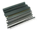 KKHMF 20PCS シングル40ピン オス+メスストレートタイプ ピンヘッダー PCB用 2.54 mm