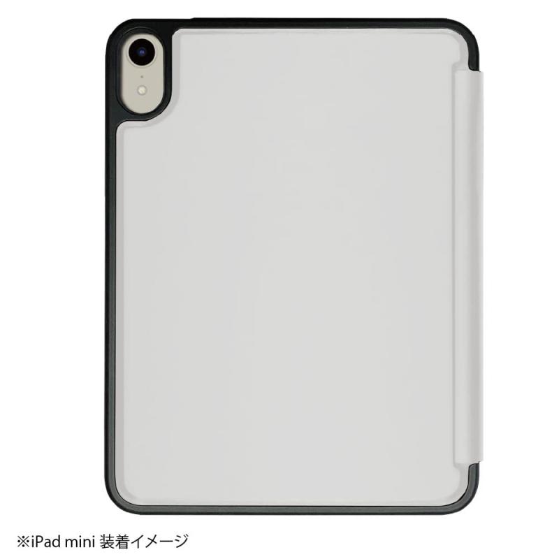 iPad mini 第7世代 2024 A17 Pro / 第6世代 2021 用 ハニカム衝撃吸収ケース グレー Z9416