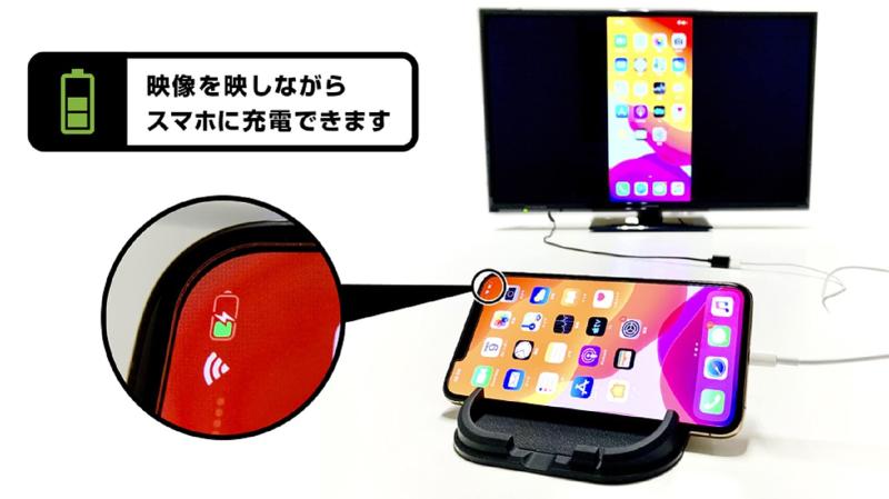 カシムラ HDMI変換ケーブル iPhone専用 3m 映像をミラーリング 3mロングケーブル NKD-224