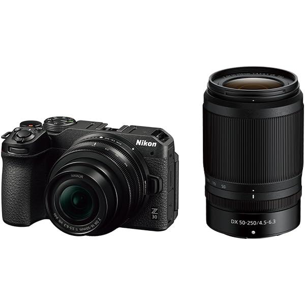 Nikon ニコン ミラーレス一眼 Z30 ダブルズームキット Zマウント APS-C 動画 Vlog 手振れ補正ブラック