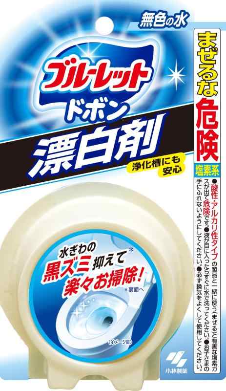 ブルーレットドボン 漂白剤 トイレタンク洗浄剤 無色の水 120gトイレタンクに入れて使用する便器の漂白剤です。