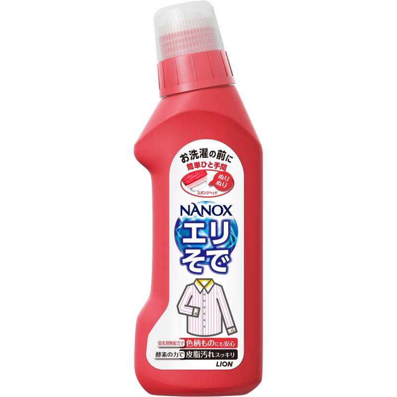 トップ ナノックス(NANOX) トップ プレケア 部分洗い剤 エリそで用 本体 250g(3)