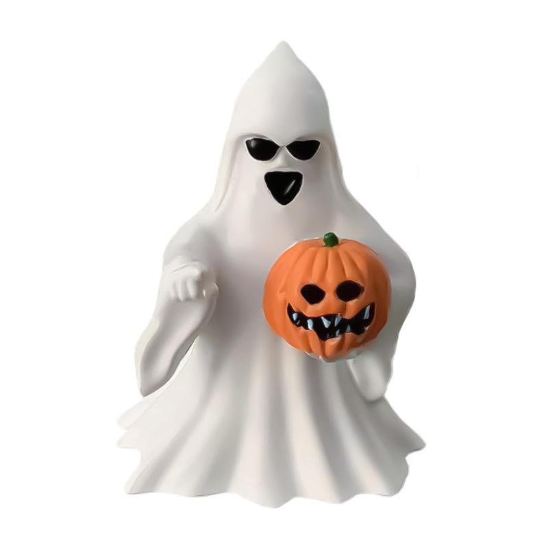 Other - KASELIN ハロウィンゴーストフィギュア ハロウィンデコレーション 面白いゴースト 卓上飾り 樹脂製 幽霊の置物 不気味な樹脂ゴースト像 ハロウィンデコレーション/ポーチ/屋内不気味なホー