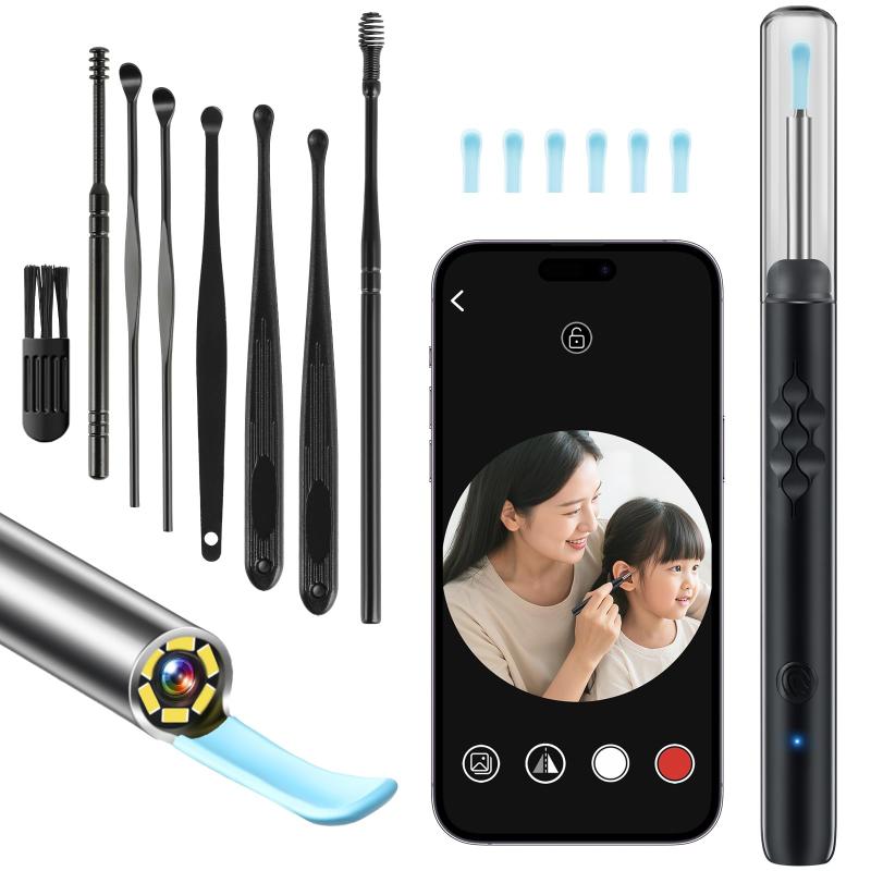 耳かき カメラ付き【2025年 2000万高画素】 みみかき カメラ カメラ付き耳かき 耳掻き 耳掃 ...
