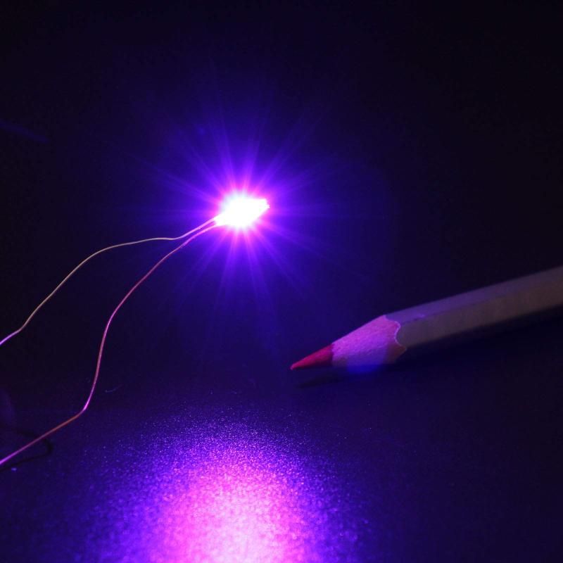 30本入配線付き SMD 0603 チップLED グリーン 抵抗付属 電車模型 鉄道模型 建物模型 模型電飾 ジオラマ CD0603PU — vista 2