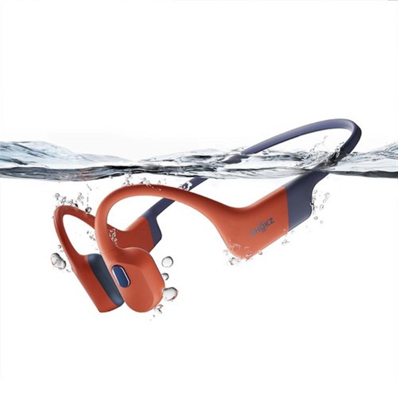 Shokz ショックス OpenSwim Pro ながら聴き オープンイヤー Bluetooth 5.4 骨伝導 MP3 IP68 スポーツ (レッド)のサムネイル