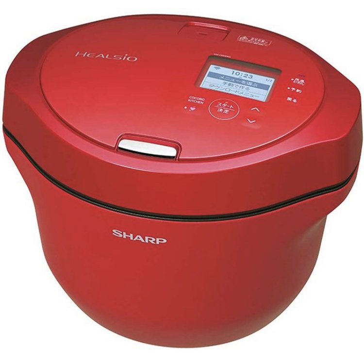 SHARP / シャープ ヘルシオ ホットクック KN-HW24G-R [レッド系]のサムネイル