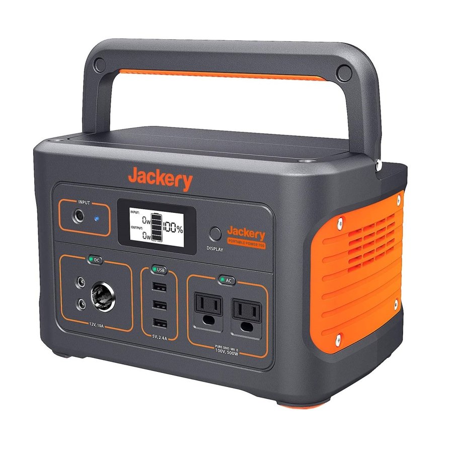 Jackery ポータブル電源 700 大容量192000mAh/700Wh 家庭用蓄電池 PSE認証済 純正弦波 AC(500W)/DC/USB出力 非常用電源のサムネイル