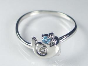 K18WGブルートパーズリング10...