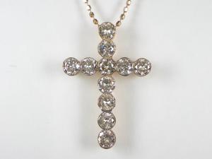 K18PGダイヤ ペンダント ネックレス10P03Dec16【楽ギフ_包装】(4)