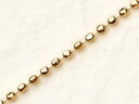 K18 カットボールチェーン 幅0.8mm【45cm】10P03Dec16【楽ギフ_包装】