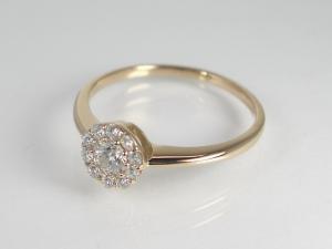 K18PG ピンクゴールド ダイヤモンド リング10P18Jun16 楽ギフ_包装 alljewelry-10016723 オールジュエリー サンプル画像2