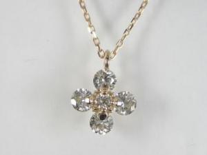 K18PG　ピンクゴールド ダイヤモンド ペンダント ネックレス10P03Dec16【楽ギフ_包装】