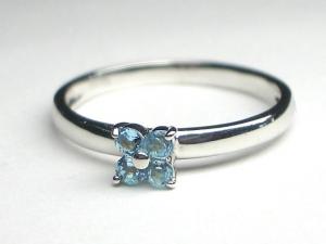 K18WGブルートパーズリング10...