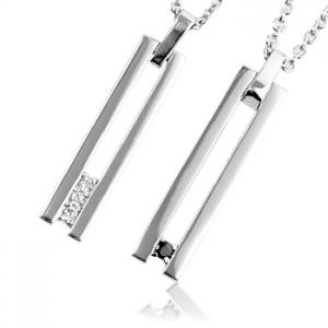 with me. スリットペア ネックレス10P03Dec16【楽ギフ_包装】