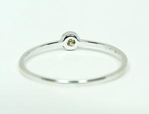 K10WGダイヤリング0.10CT10P24Aug13