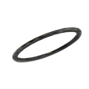 タングステン 1mm幅 2列カットリング ブラック10P18Jun16【楽ギフ_包装】(4)