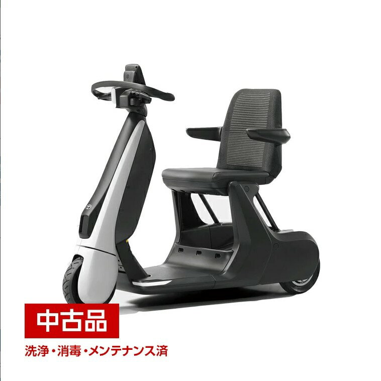 【中古品】トヨタ自動車 C+walkS ウォームグレー 電動車いす 電動カート トヨタ自動車 TOYOTA メンテナンス済 シニアカー 充電 アシスト 移動 safetysupport 移動 高齢者