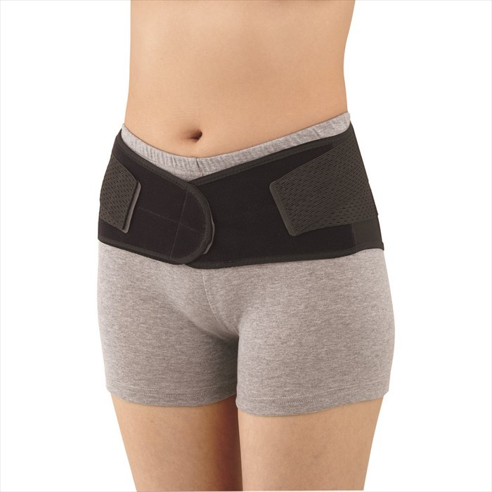 三進興産 ソルボ楽らく腰ガード スリム 2 L ブラック 腰部 サポーター