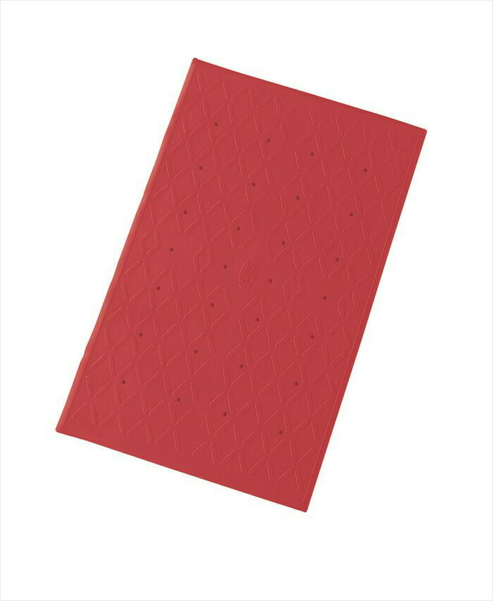 アロン化成 安寿 吸着すべり止めマット S レッド 535-448 浴槽マット 滑り止め 転倒防止