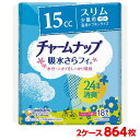 楽天豊通オールライフユニチャーム ライフリー チャームナップ吸水さらフィ 少量用 2ケース 864枚 （18枚入×48袋） 尿吸収ナプキン 大人のおむつ 大人のオムツ ユニ・チャーム